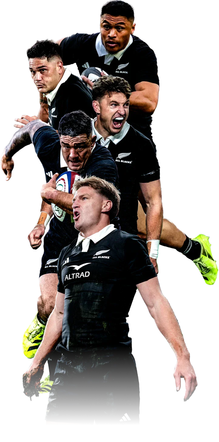 オールブラックス選手の写真